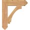 Ekena Millwork Imperial Arts & Crafts Smooth Bracket, Western Red Cedar, 5 1/2"W x 26"D x 30"H BKT06X26X30IMP03SWR - alternate 3